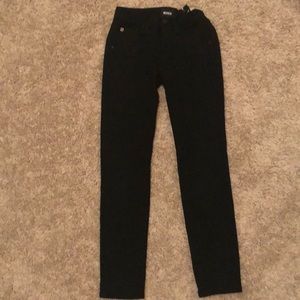 Hudson black jeans/ jeggings